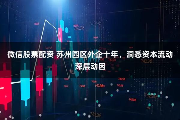 微信股票配资 苏州园区外企十年，洞悉资本流动深层动因